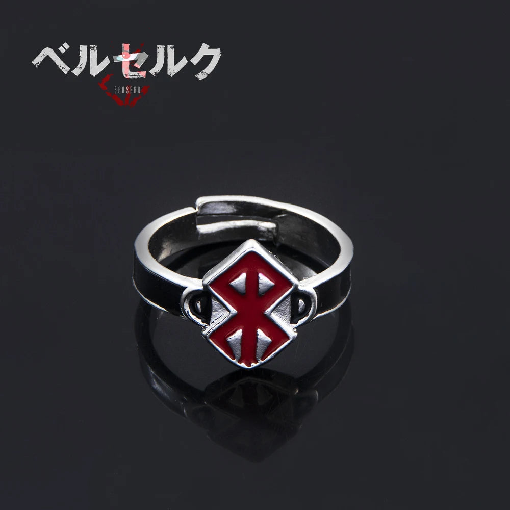 Authentic Berserker Ring - Unique Gothic Jewelry for Anime Fans